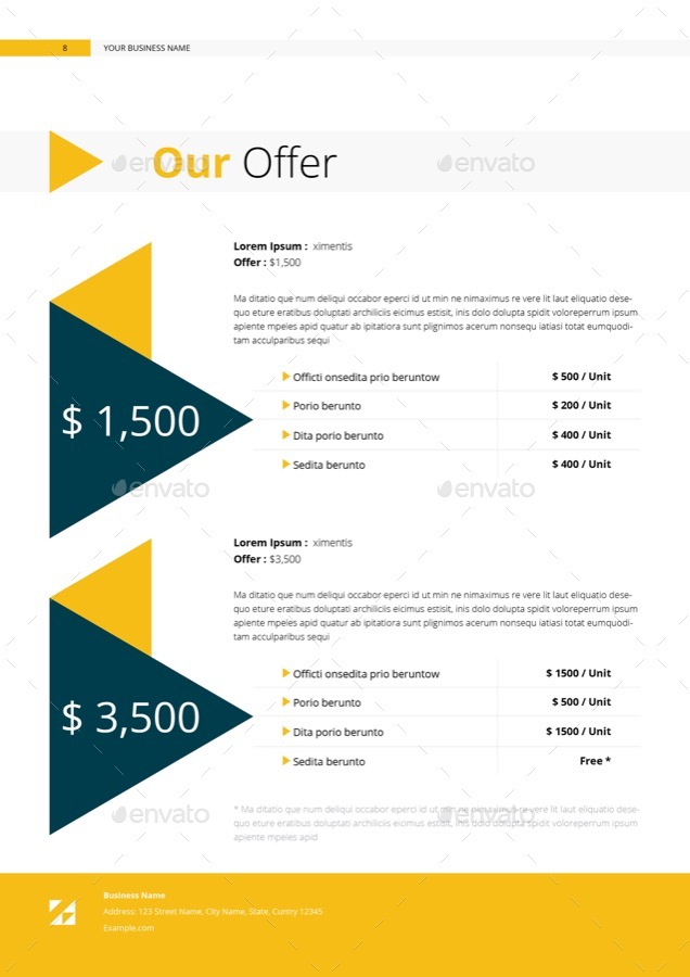 Business Proposal by sirisako | GraphicRiver